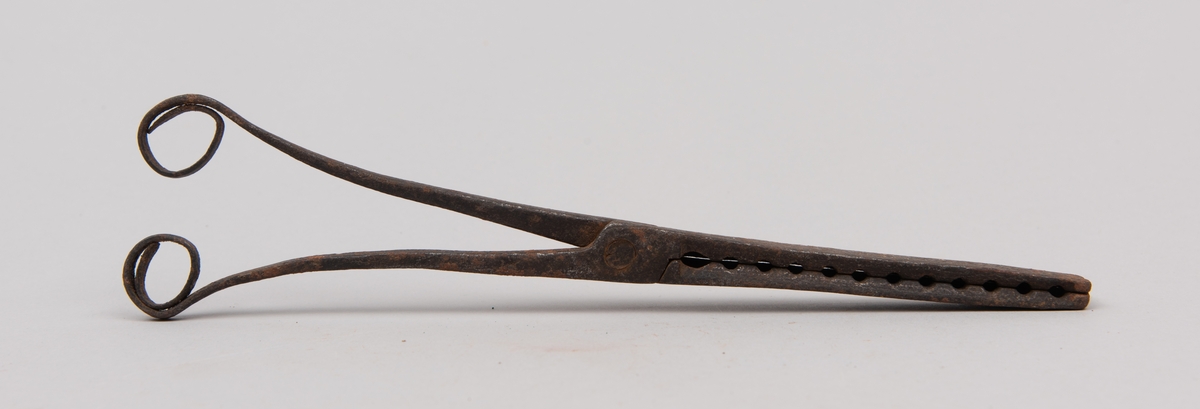 Kuletang for støping av hagl til gevær.