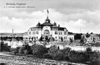 Widenska huset från gårdssidan, Skeppsbron 13, tomt nr 2.