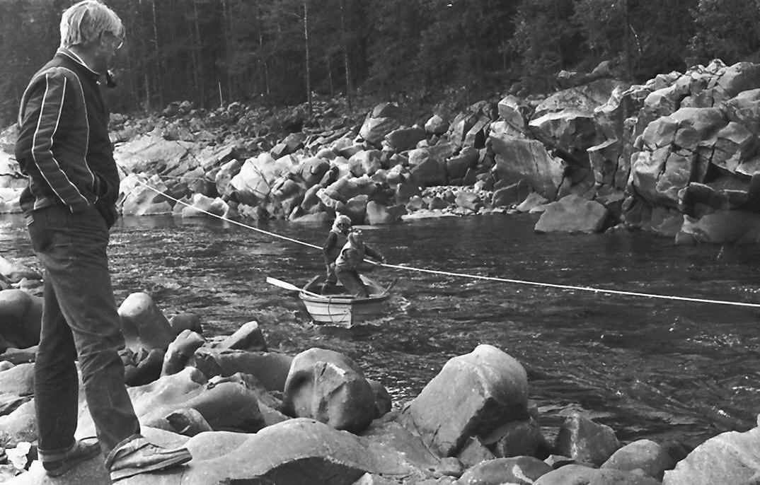 Fisketrapp i Barkaldfossen. 