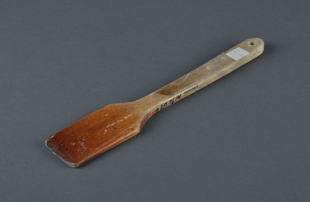 I bruk ved produksjon av smør