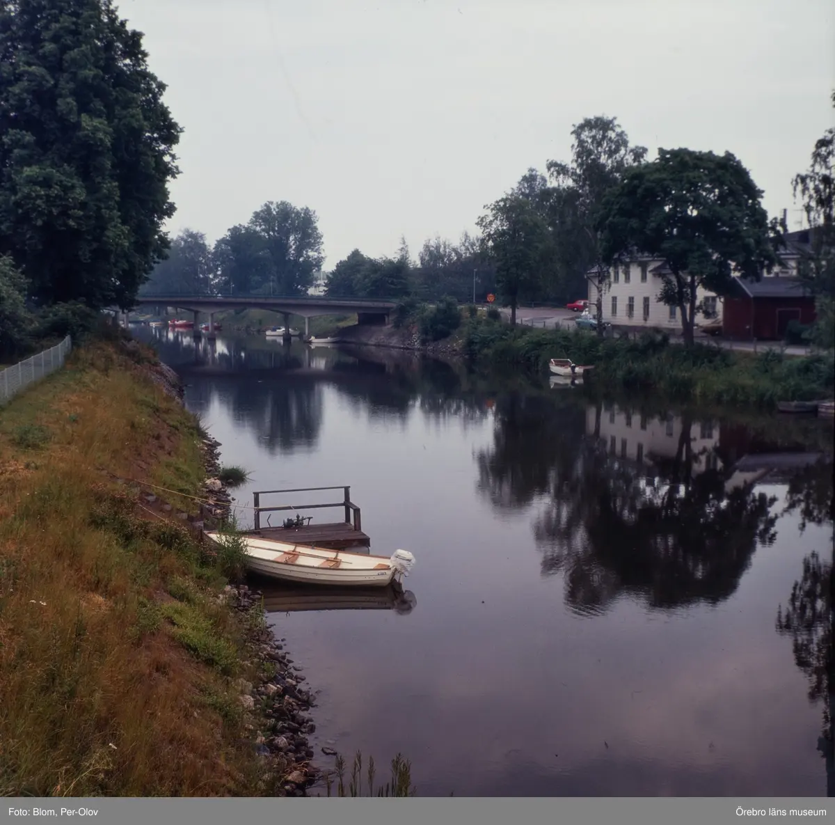 Kvismare kanal vid Odensbacken.