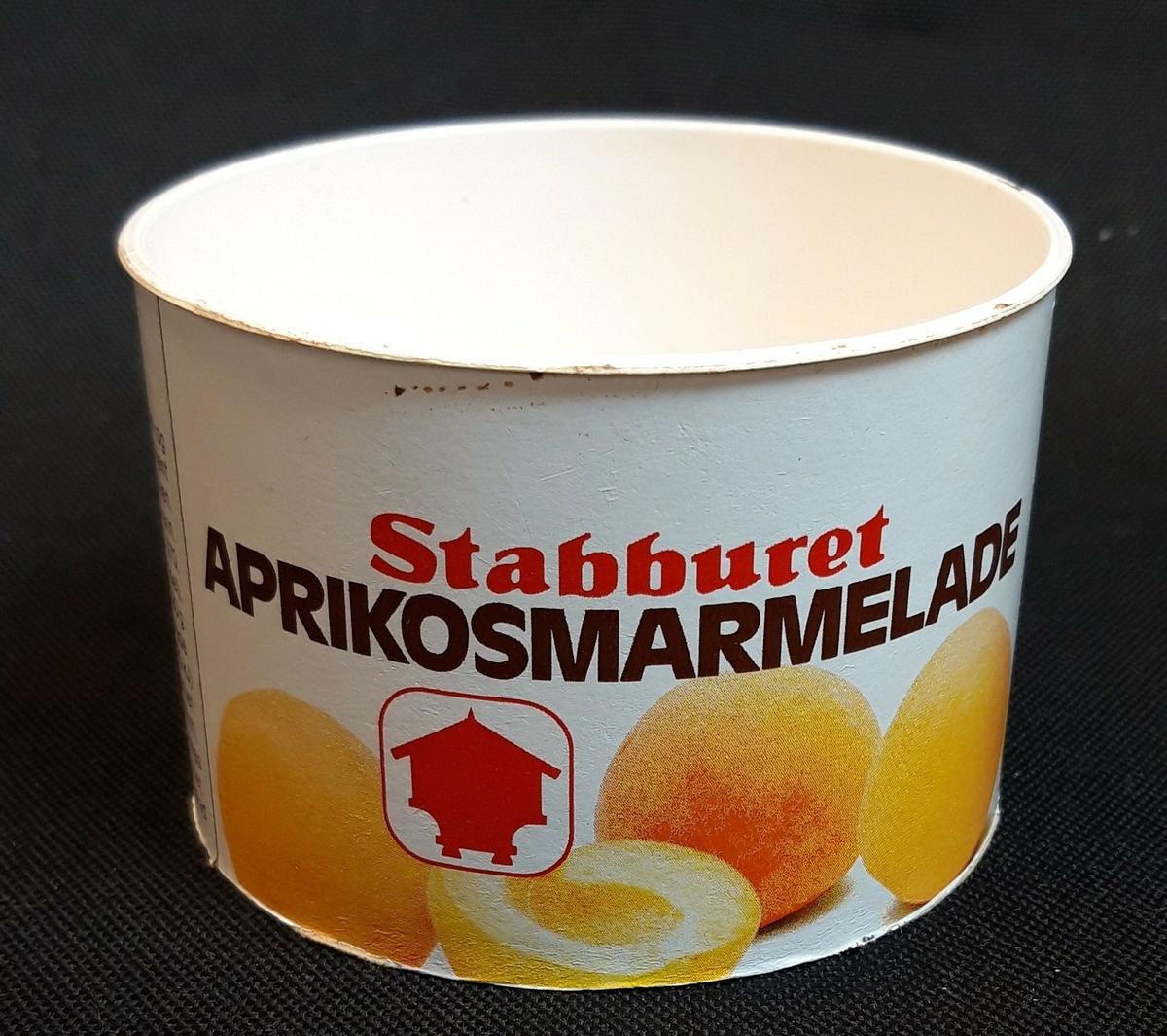 Emballasje for aprikosmarmelade