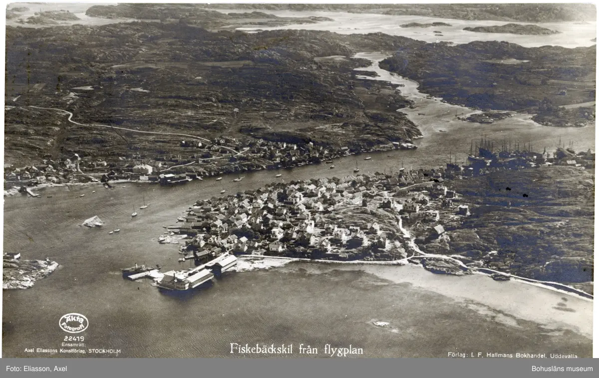 Fiskebäckskil från flygplan.