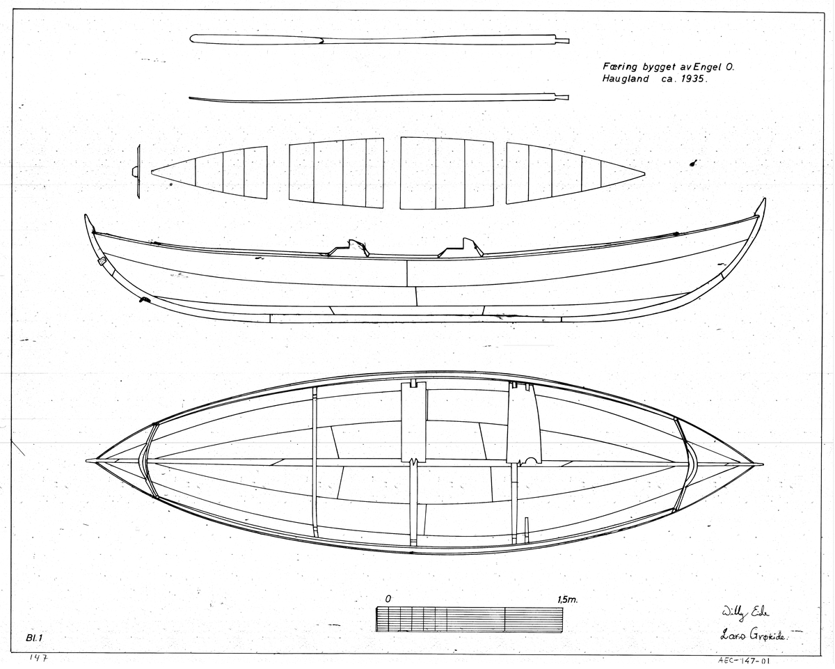 Oselverfæring 
Lengde: 5.86m