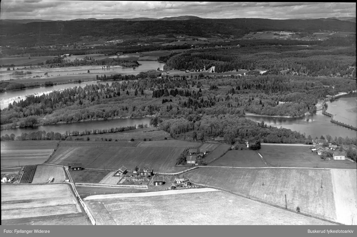 Snadden  G. Froksøya. Storelva. Halvøya Mælingen, Kroksjøen Synneren. 