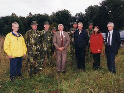F.vr. Okänd, överste av första graden Thore Bäckhman, överst