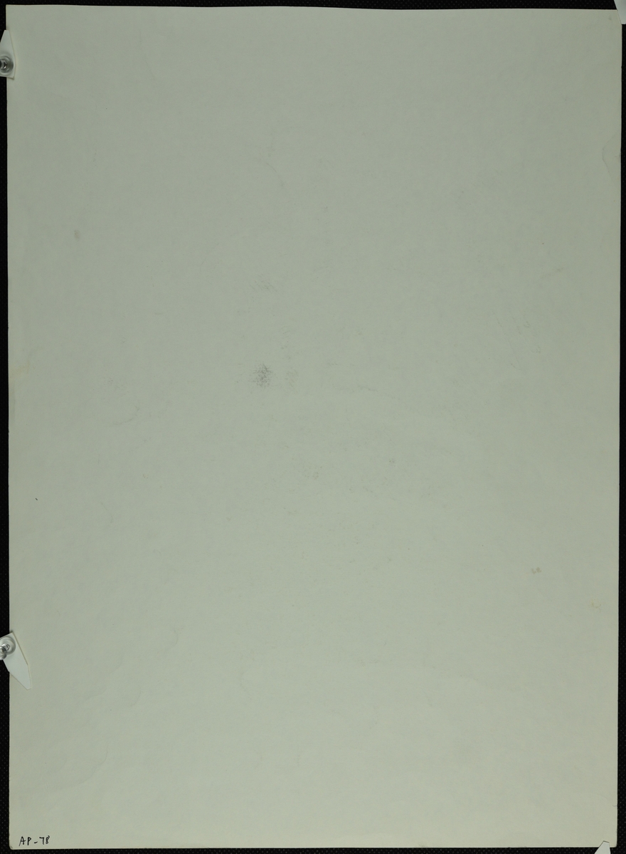 Portrettegning av Leif Vetlesen