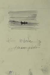 Aftenstemning [Bilde, tegning]