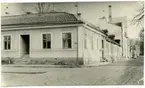 Västerås, Fiskartorget, kv. Dominikanklostret. 
Gaggeska gården, före rivning 1959.