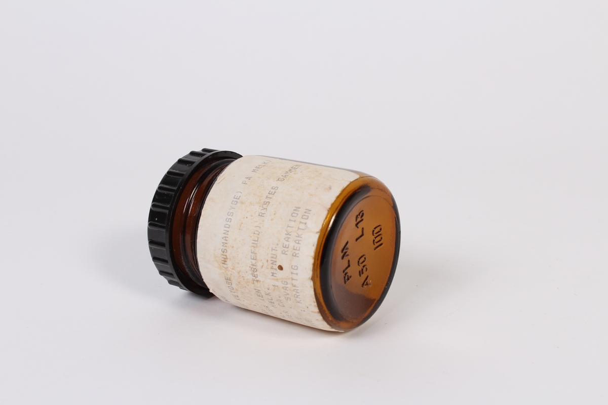 Beholderen har vært i bruk i forbindelse med dyrelegearbeid på Jæren.