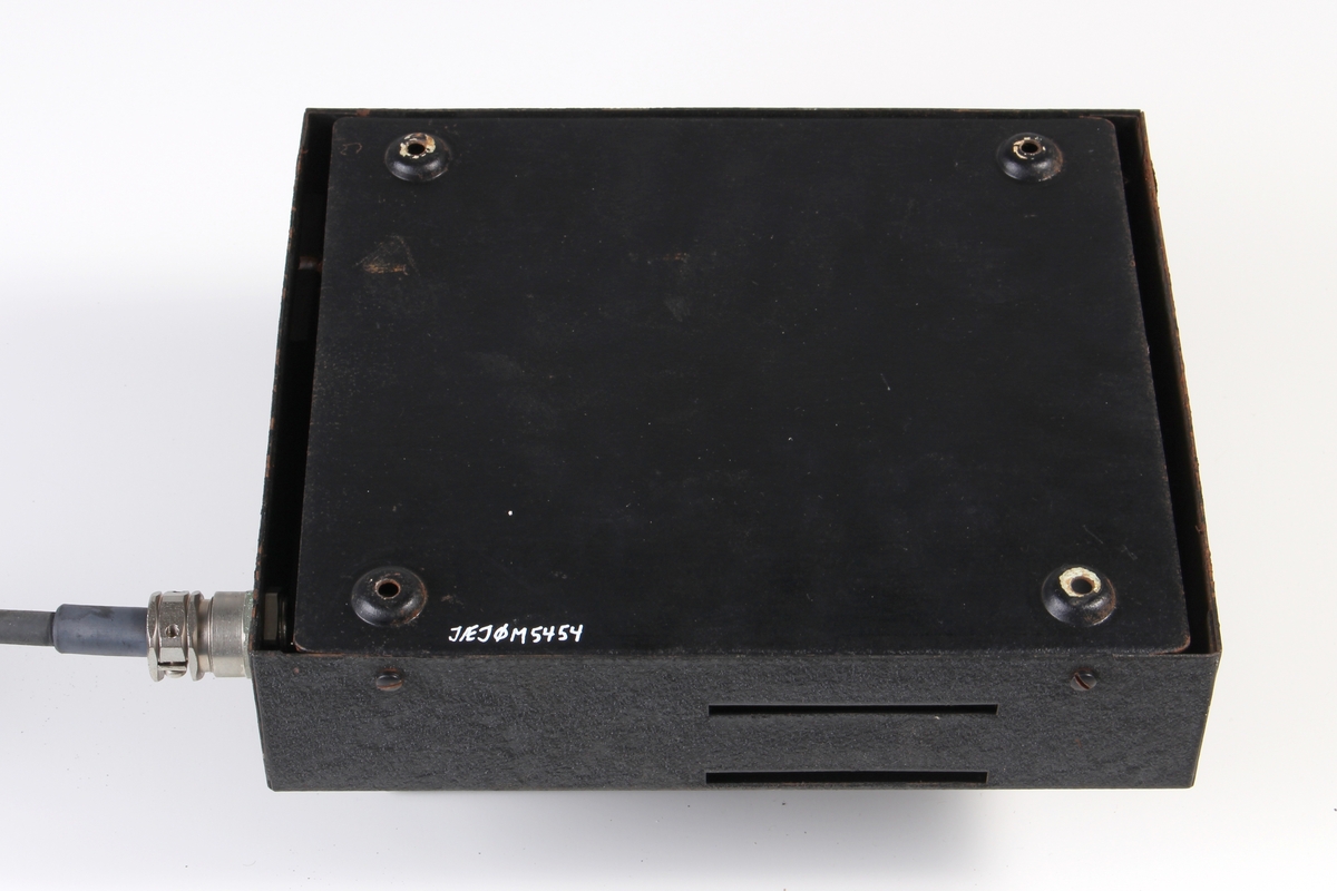 Transformator med bryter på ledningen.