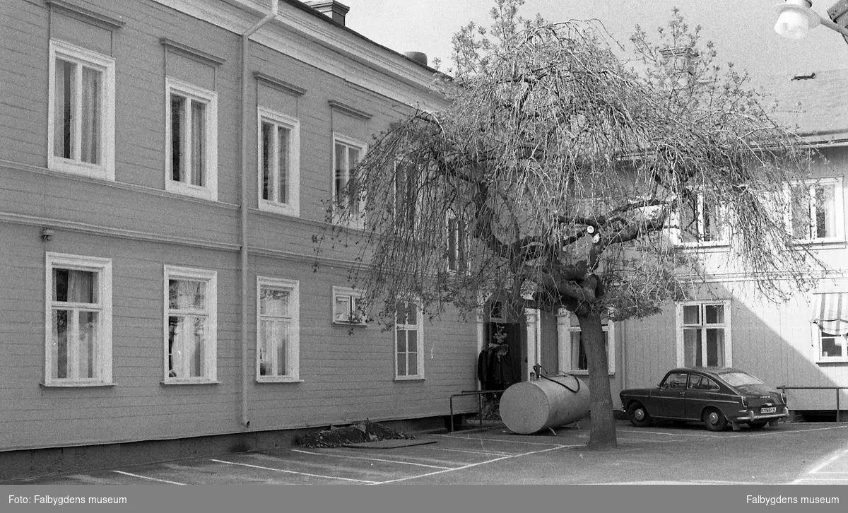 Byggnadsinventering 1972. Rantens hotell, innergården.