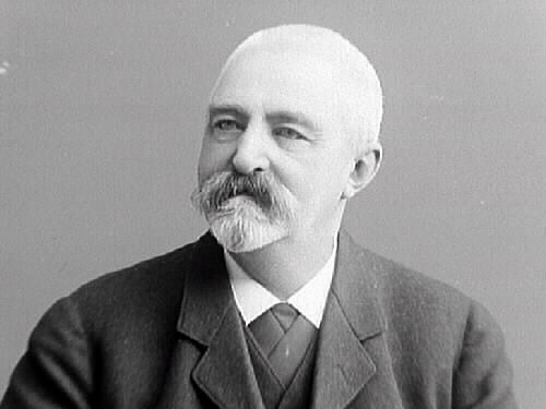 Mansporträtt. Konsul A. Volfratt.