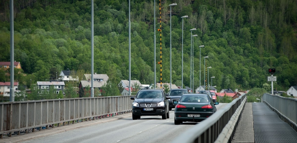 Beisfjordbrua, Narvik. Mai 2013.