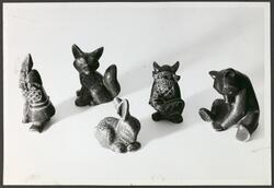 Pyntefigurer fra Stavangerflint A/S.