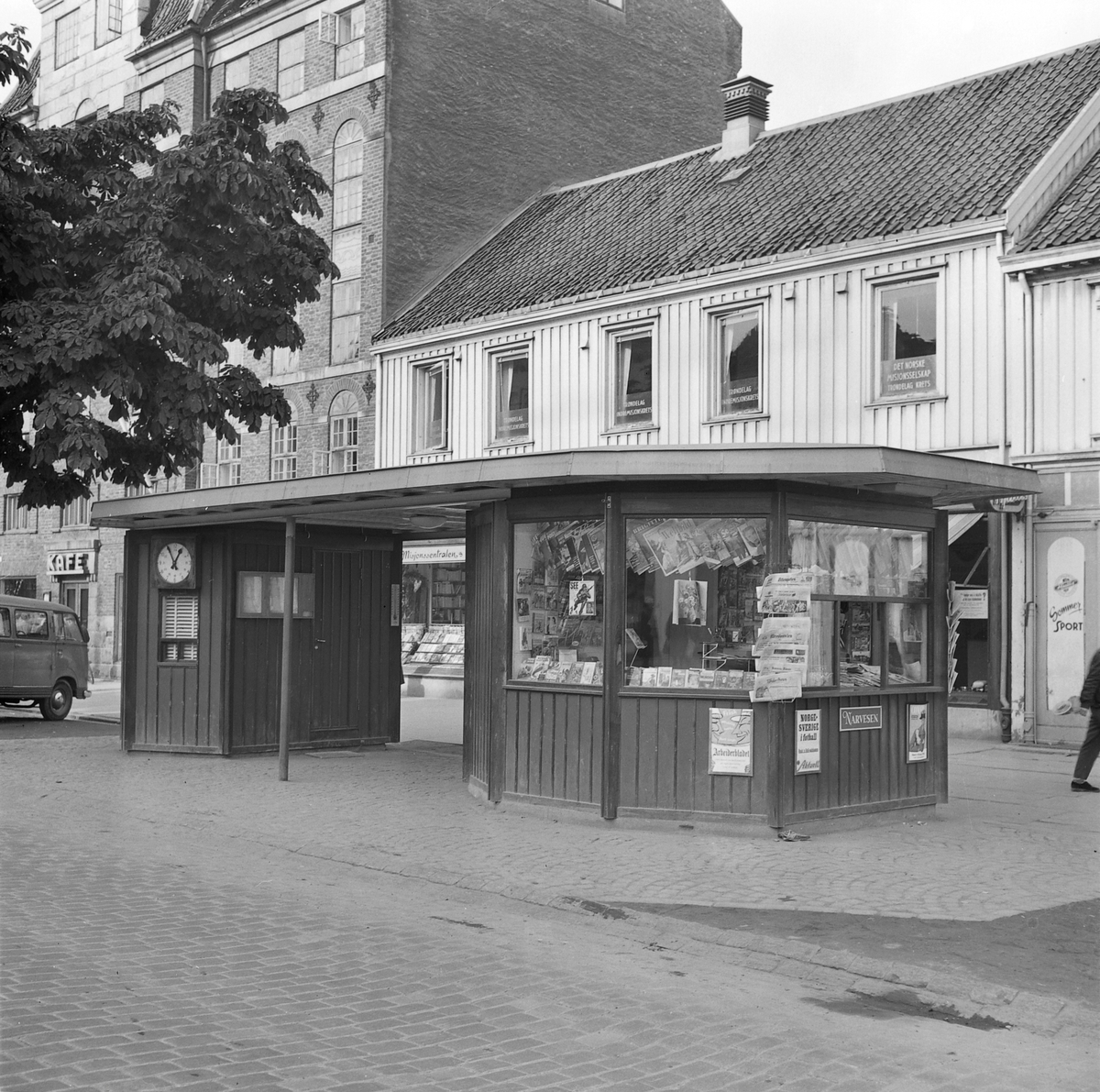 Ny kiosk ved Misjonshotellet