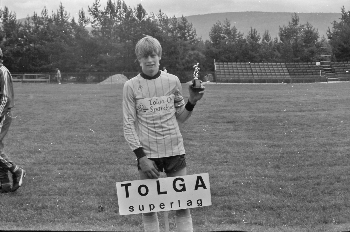 Fotball-lag på Tolga. 