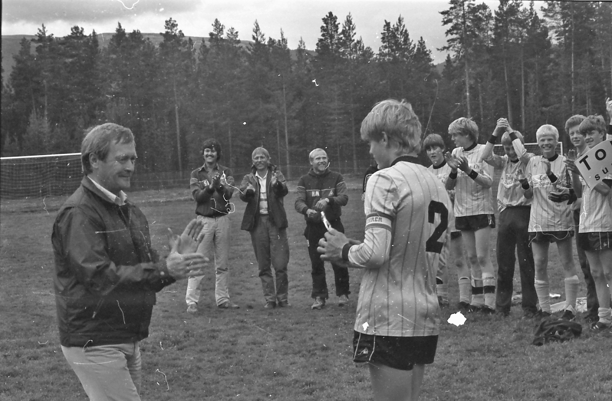 Fotball-lag på Tolga. 