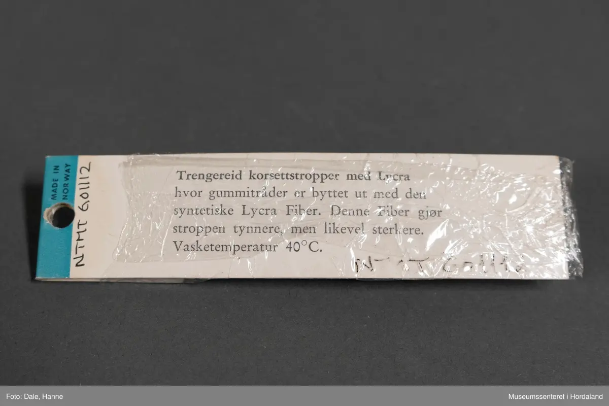 Korsettstropper med Lycra.