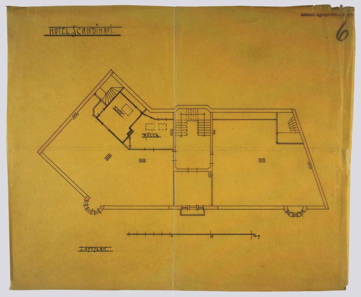 Hotel Scandinavie [Plantegning]