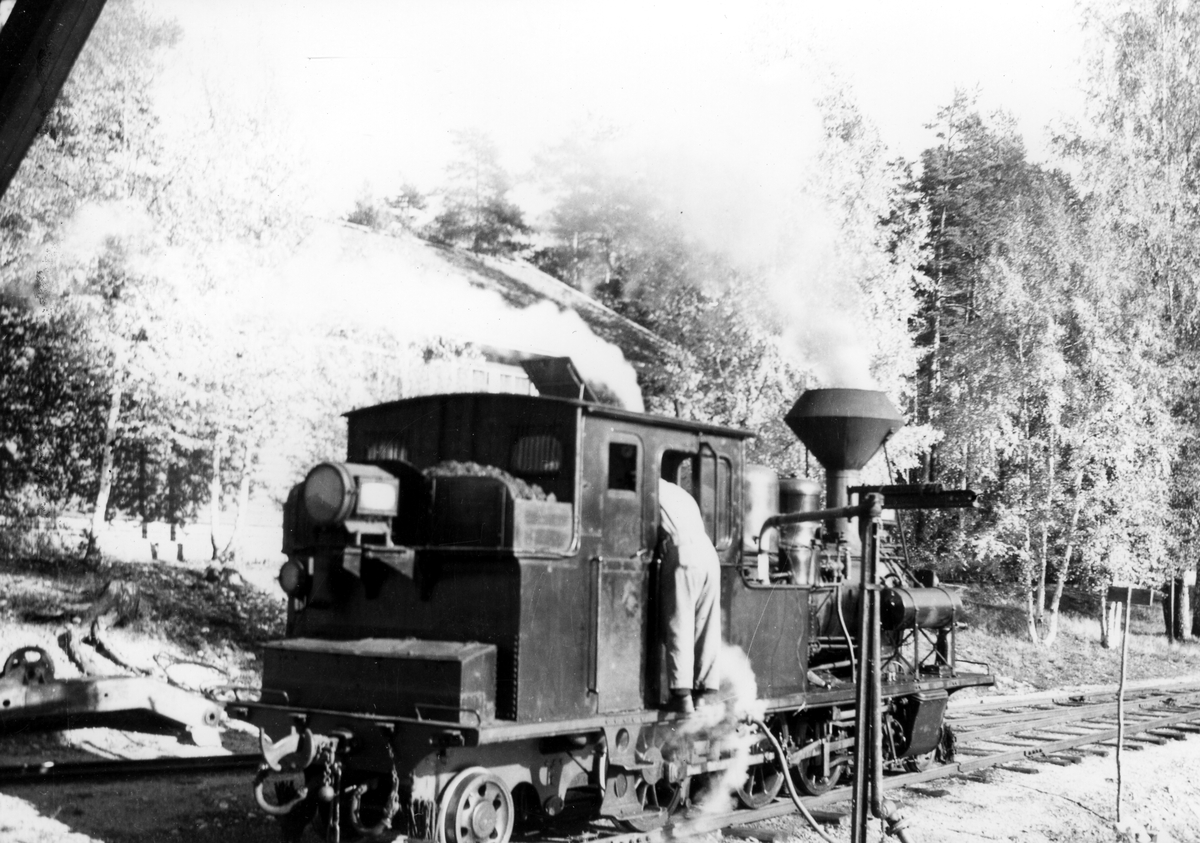 Setesdalsbanen. Byglandsfjord og lok nr. 7.