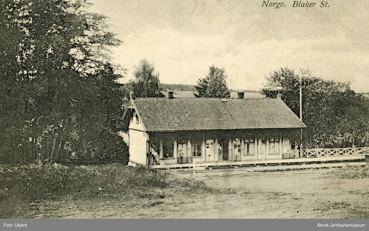 Blaker stasjon på Kongsvingerbanen