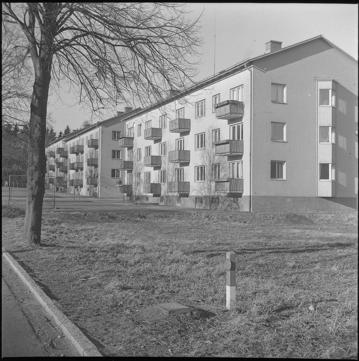 Kv Snickaren, Snickaregatan. Mars 1950