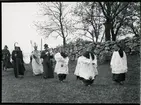 Skådespel vid Härkebergafesten, Uppland 1936