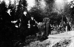 Grunden till Antens kapell utfördes av Claes Bergström, Nyby