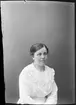 Maria Larsson, Östhammar, Uppland, 1918