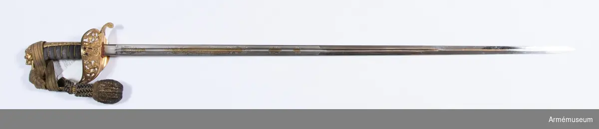 Grupp D II.
Oscar II:s namnchiffer (se fästet)