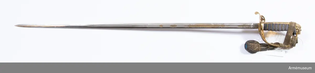 Grupp D II.
Oscar II:s namnchiffer (se fästet)