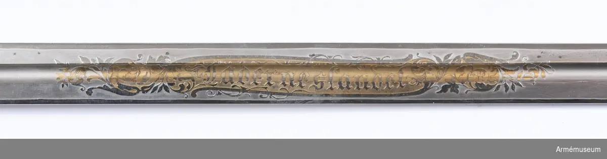 Grupp D II.
Oscar II:s namnchiffer (se fästet)