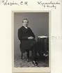 Carl Magnus Wezén föddes 1832 i Böckestad västergård strax öster om Linköping, där föräldrarna Olaus Magnusson och Maja Stina Carlsdotter var hemmansägare. Efter studentexamen i Uppsala 1855 och prästvigd året därpå, erhöll Carl Magnus sin första tjänst som kyrkoman i småländska Vireda socken. Nästa anhalt blev Kättilstad, där kyrkoherde Cnattingius behövde ny adjunkt. Av makarna Cnattingius döttrar fick Carl Magnus snart ögon för Maria Charlotta Theodora. Tycke uppstod och den 1 maj 1861 skred de till altaret. Det framgår inte av källorna men rimligtvis förrättades vigseln av brudens far. Kort efter vigseln flyttade det nybakade paret till Rinna, där en komministertjänst väntade. I komministerbostället kom snart barn på rad. Dagen före julafton 1865 blev det särskilt tydligt när makan nedkom med trillingar.
Efter 17 år i Rinna öppnades så möjlighet för Carl Magnus att få leda en egen församling. I Västra Husby hade kyrkoherde Wiede fått ett för honom attraktivt erbjudande i Ekebyborna och församlingen behövde således ny kyrkoherde. I augusti månad 1878 installerade sig makarna Wezén i Västra Husby prästgård och här skulle de få närmare 20 år tillsammans. Äktenskapet upplöstes med hustruns död i lungkatarr 1896. Carl Magnus å sin sida kom att efterleva sin maka i över 30 år. Hans långa liv nådde inte sin ände förrän 1928 års sista dagar.