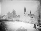 Vy från Slottsbacken, Uppsala