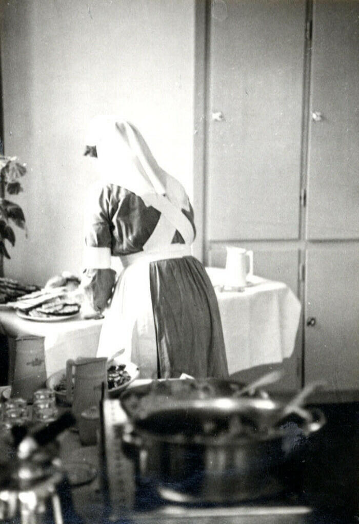 Sjuksköterska vid matservering