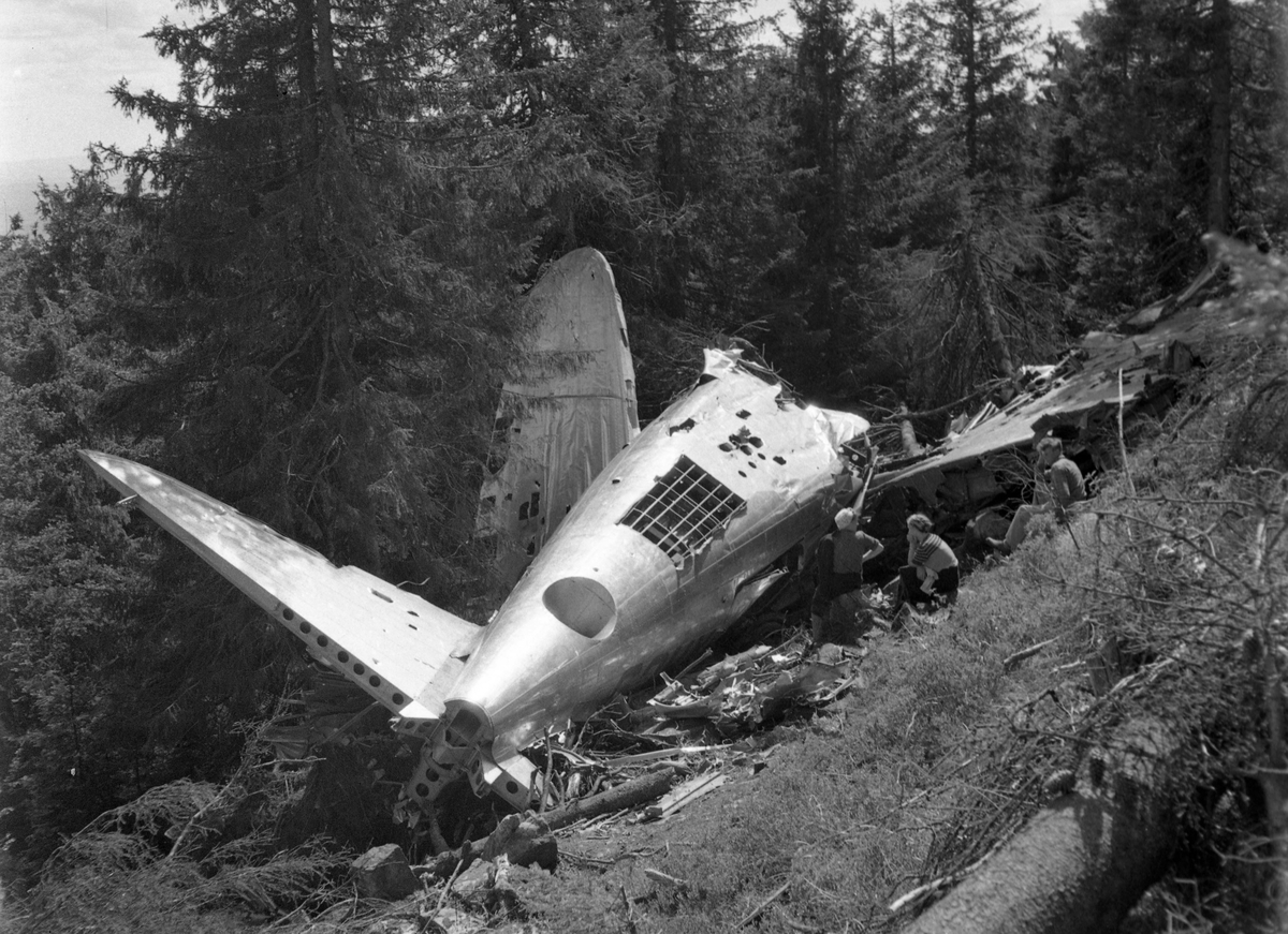  flystyrt. bilder fra Mistberget ulykken