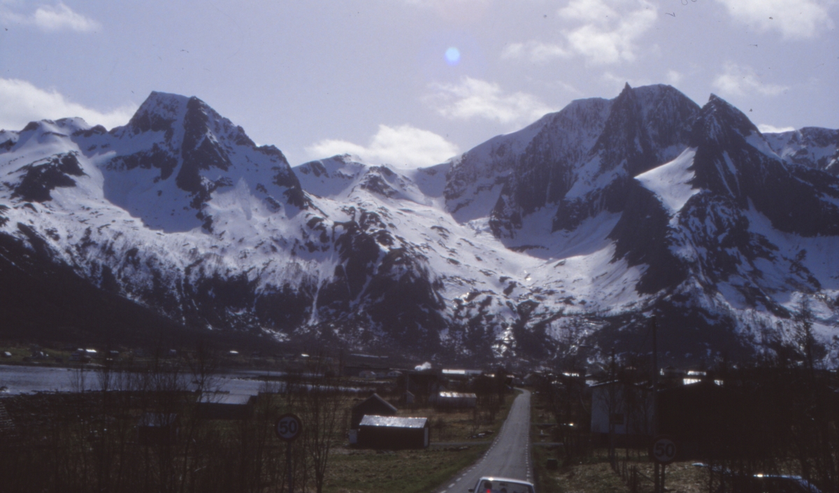 Landskapsbilde- fjell