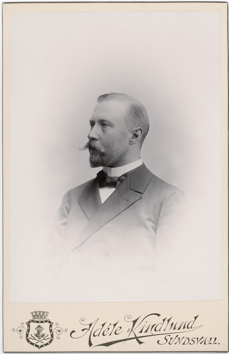 Kabinettsfotografi - man, Sundsvall
