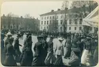 Vänersborg. Troligen första maj-demonstration år 1903