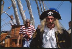 Kaptein Melketann på sjørøvertokt med "Anna Rogde".