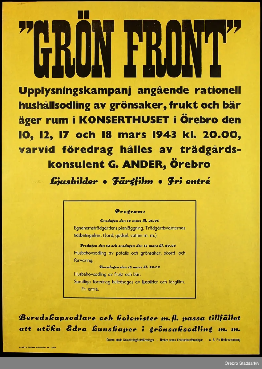 Trädgårdskonsult G. Ander