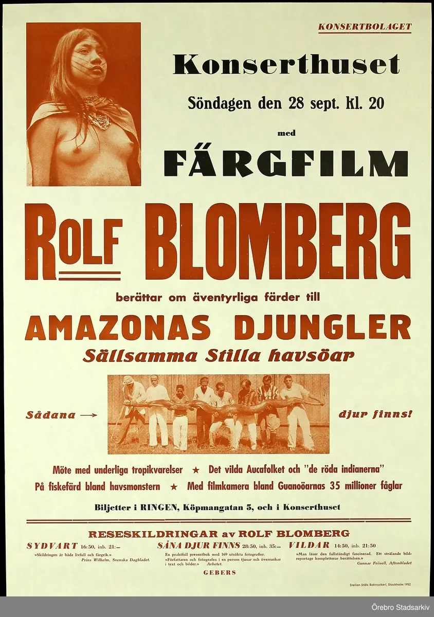 Upptäcktsresande Rolf Blomberg