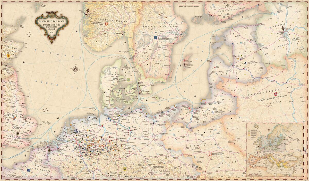 Hansabyer – handel og makt i Nord-Europa
