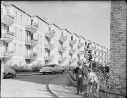 Sjöskumspipan 4, Hökarängen. Exteriör.