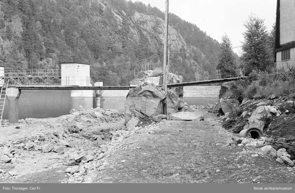 Setesdalsbanens trase ved Beihølen