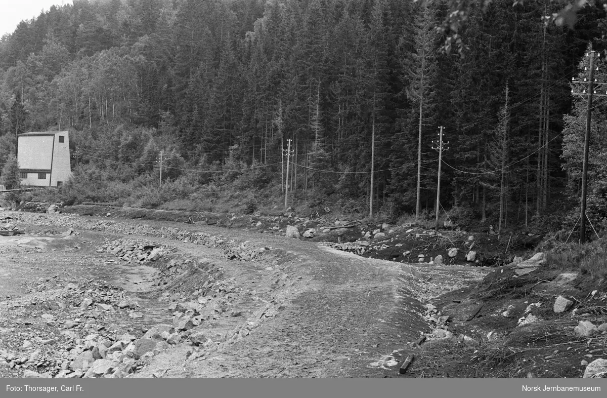 Setesdalsbanens trase ved Beihølen