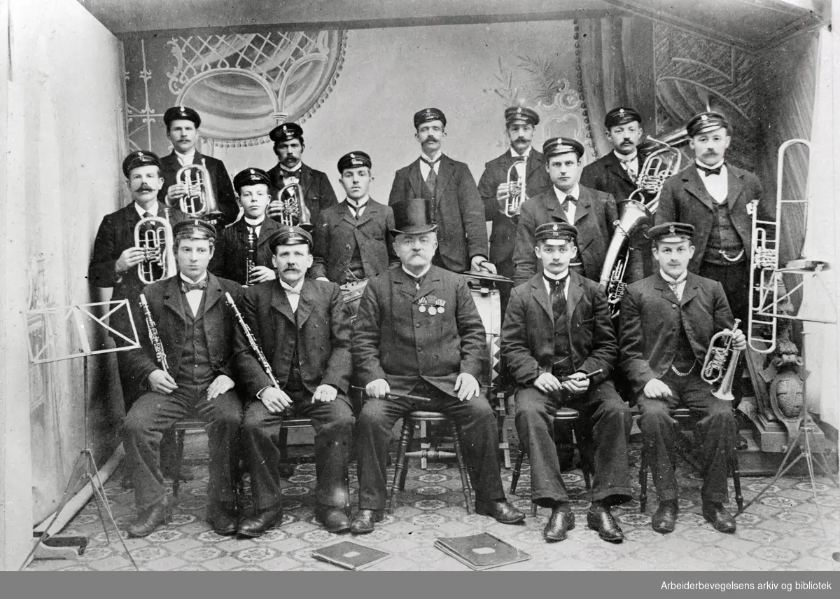 Kiærs Brugs Musikkorps, ca. 1900