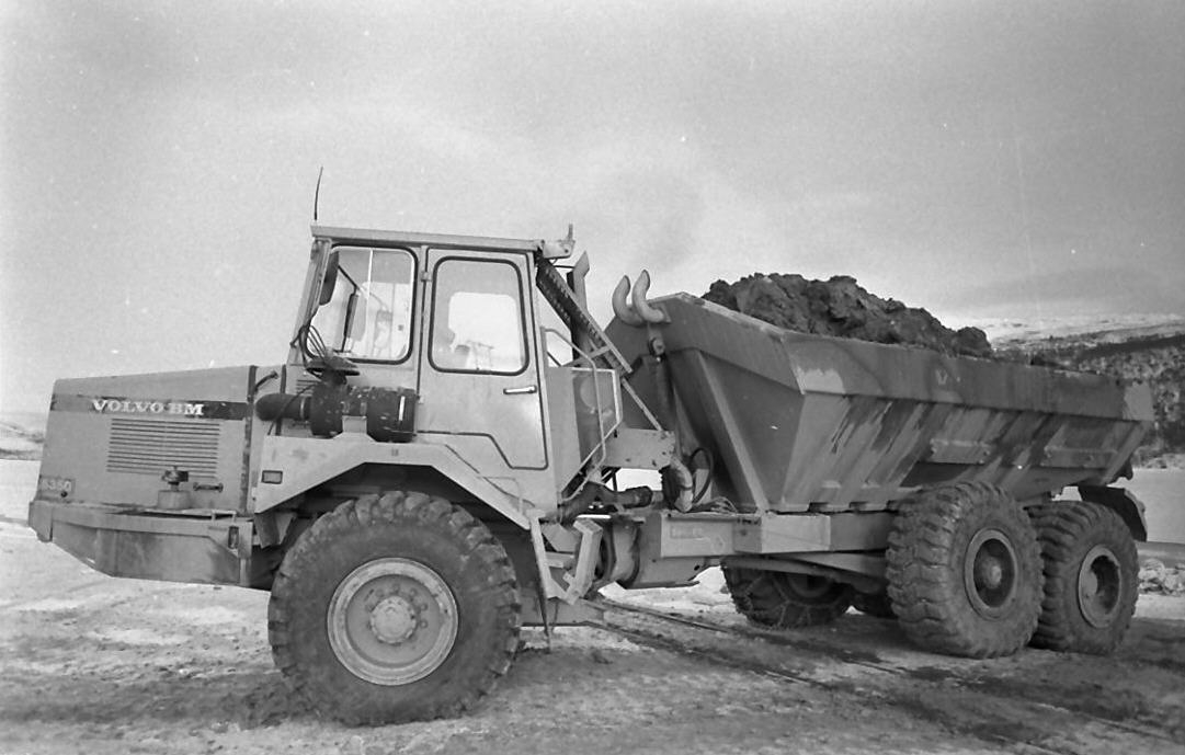 Kraftutbygging i Falningsjøen, nov. -82. 