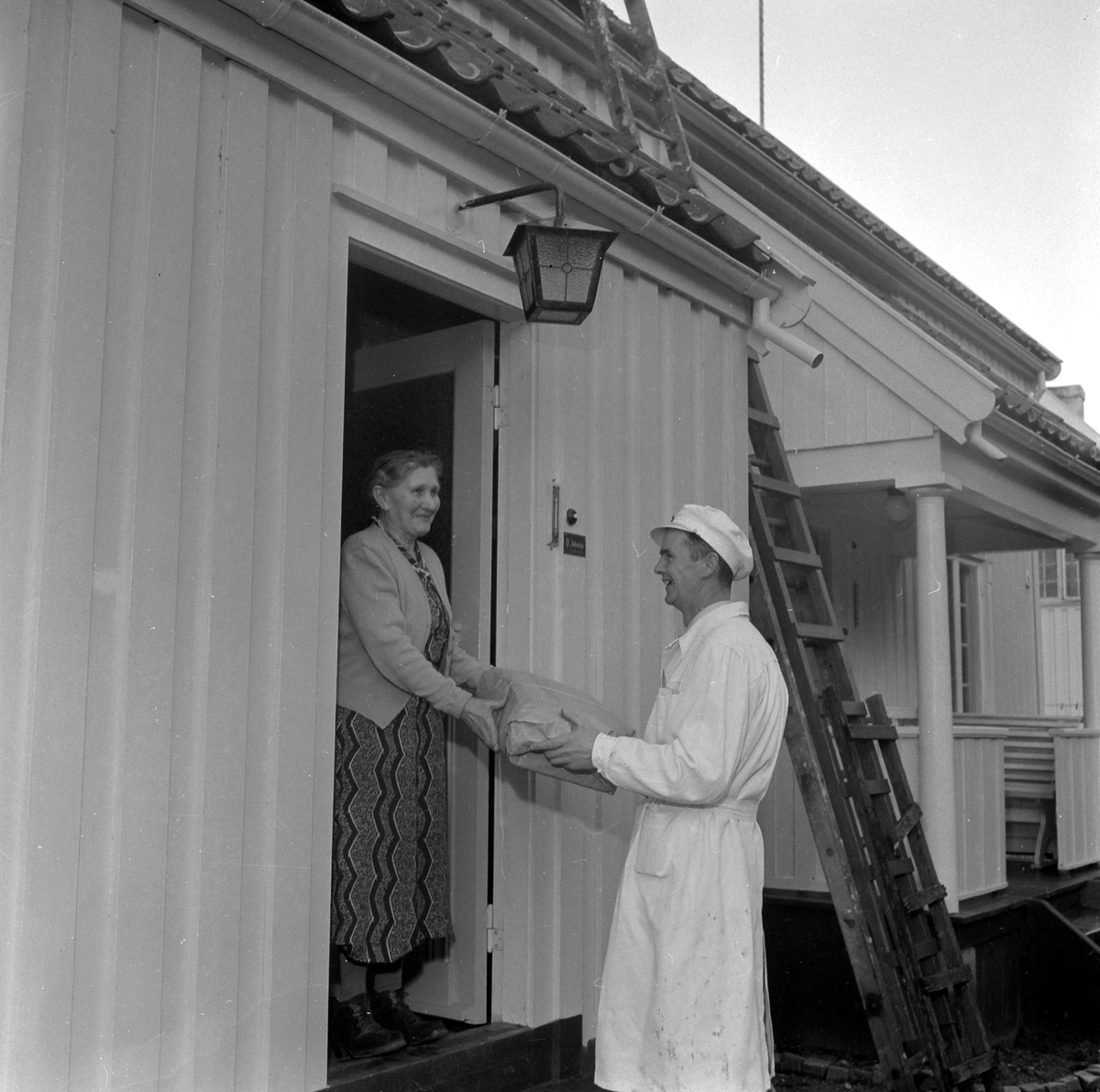Hjemme hos pølsemaker Herbert Helgesen